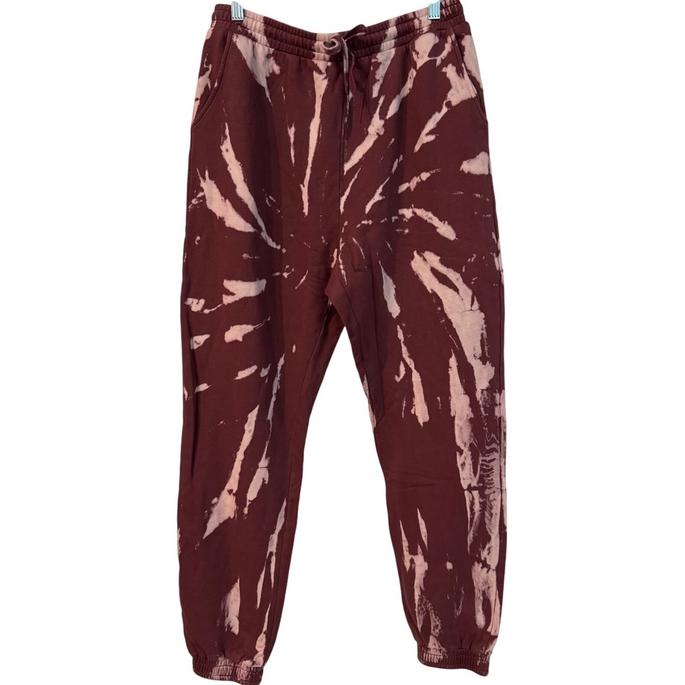 Born In BKLYN 525 Tie Dye Sweatpants Joggers Drawstring Pockets Women's‎ L